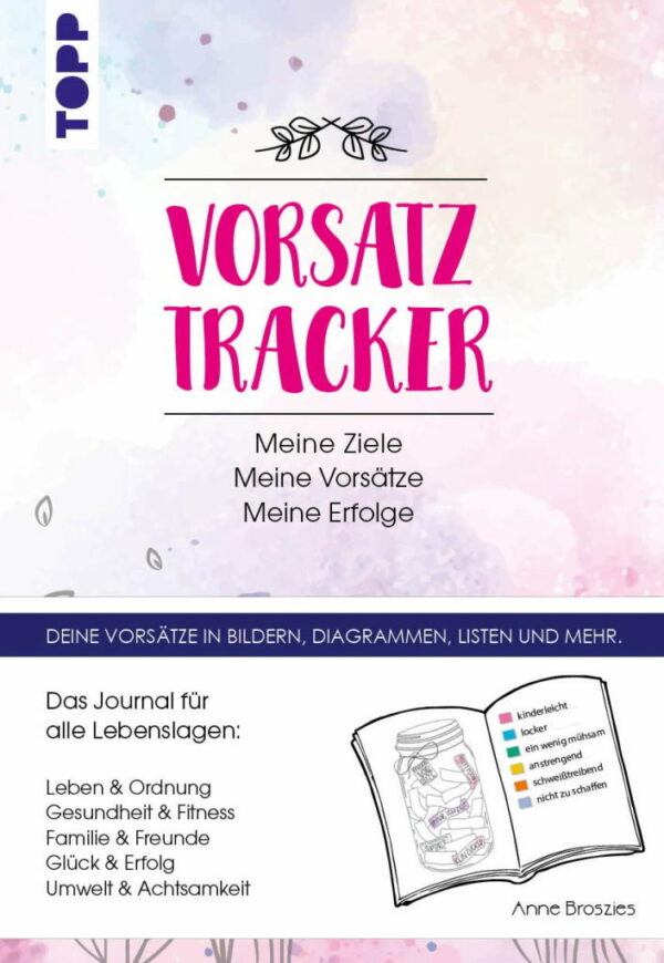 Rezension: Vorsatz Tracker. Meine Ziele – Meine Vorsätze – Meine Erfolge