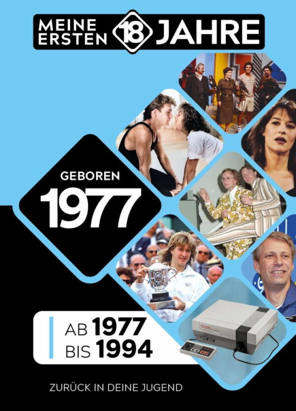 Rezension: Meine ersten 18 Jahre. Geboren 1977: ab 1977 bis 1994 zurück in deine Jugend