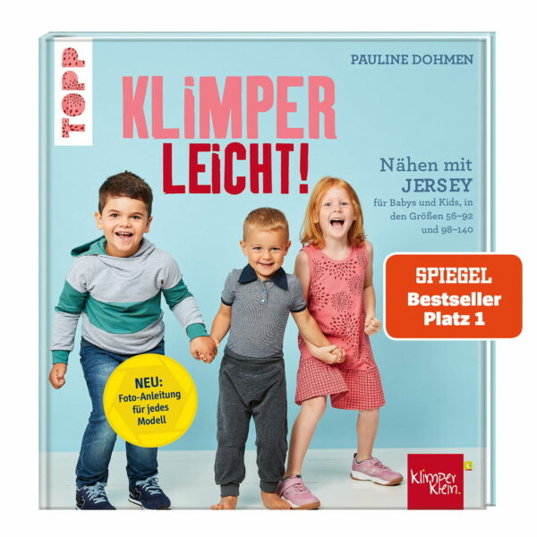 Rezension: Nähen mit Jersey – KLIMPERLEICHT: Für Babys und Kids in den Größen 56-92 und 98-140