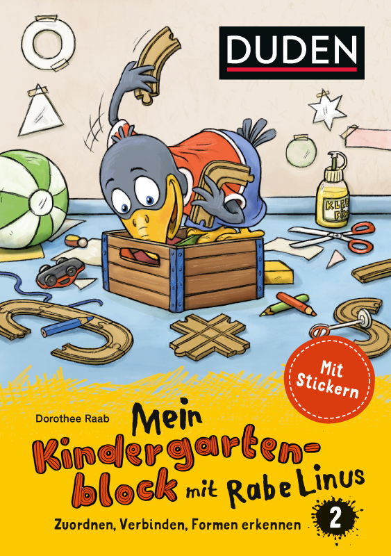 Rezension: Mein Kindergartenblock mit Rabe Linus Teil 1 und Teil 2