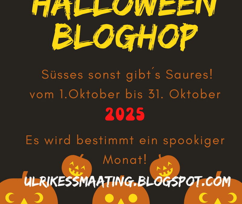 Herbst-Halloween-Bloghoop 2025 ulrikes smaating Ich bin dabei
