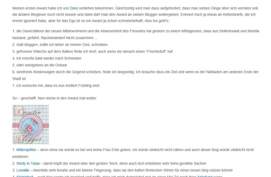 Bloggerschnack August 2026: Meine ältesten Blogartikel – Was würde ich heute anders machen?
