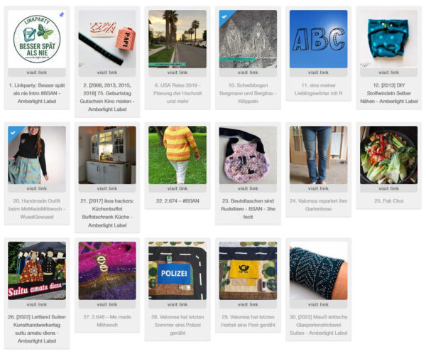 Linkparty #BSAN Besser spät als nie No. 6