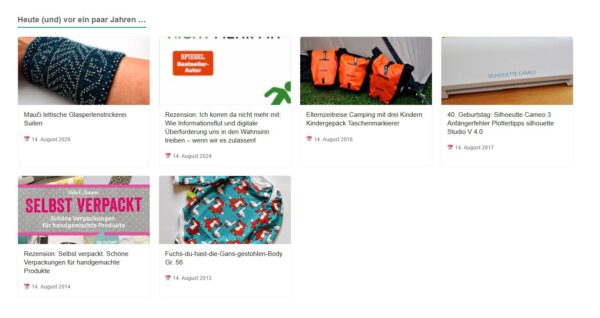 Blogzeitreise KI Code statt Plugin A year bevore