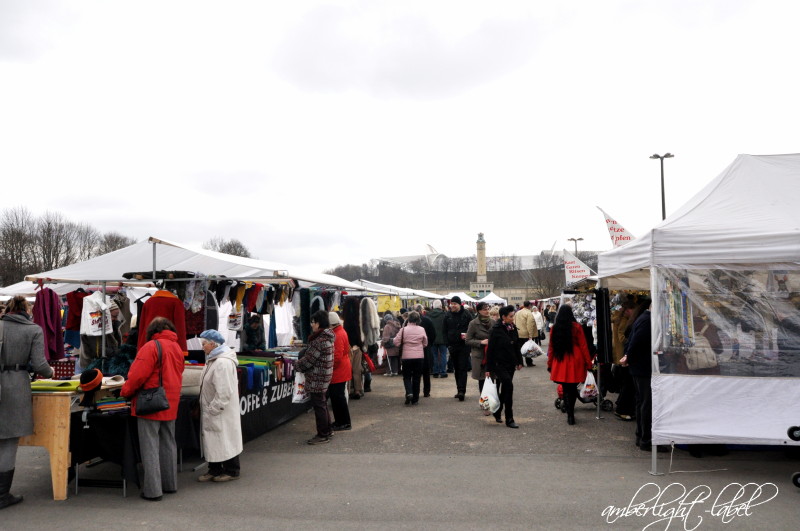 1. Deutsch-Holländischen Stoffmarkt in Leipzig