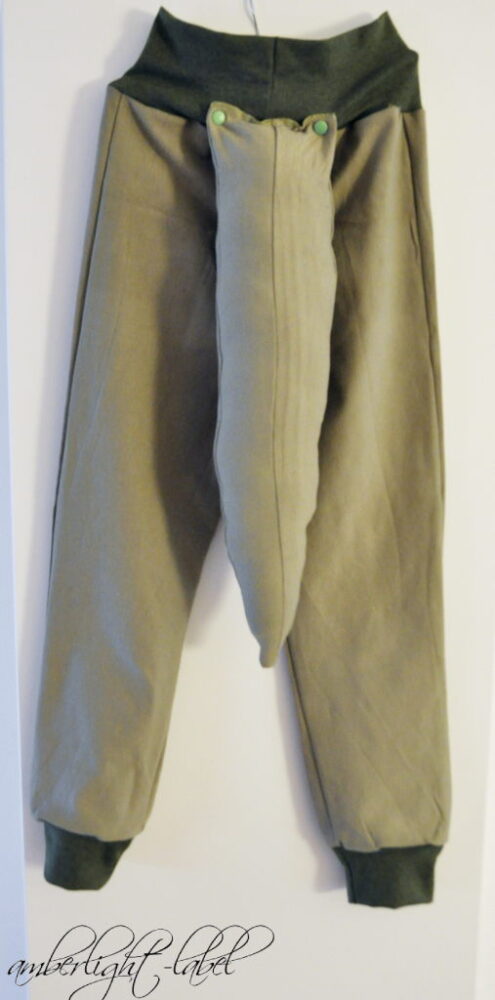 Faschingskostüm Brachiosaurus abknöpfbarer Schwanz