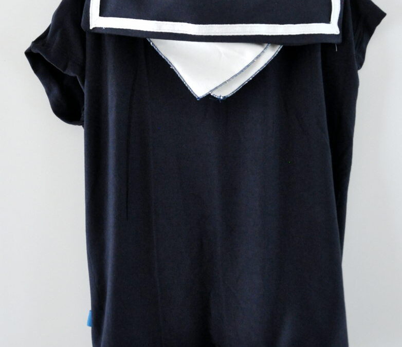 Nähunfälle Schuluniform Matrosenkragen Grundschule