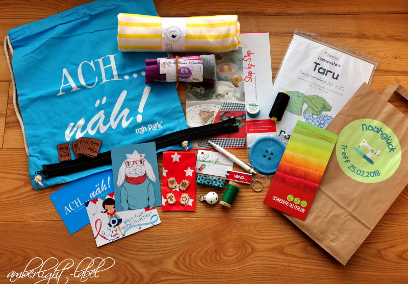 Goodiebag Nähglücktreff 2018