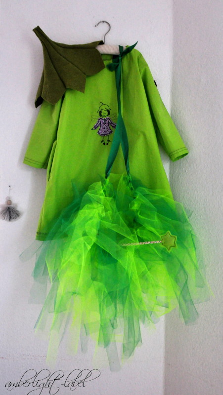 Fasching: Kräuterfee & Blumenfee mit Kleid Mimmi Ottobre 1/2016, Gr. 122