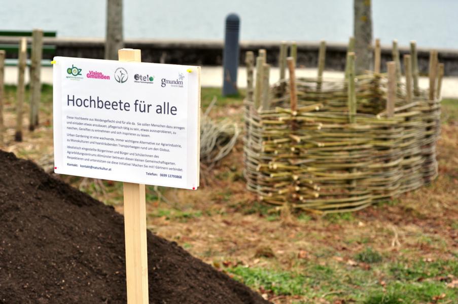 Urban gardening: Hochbeete in Gmunden