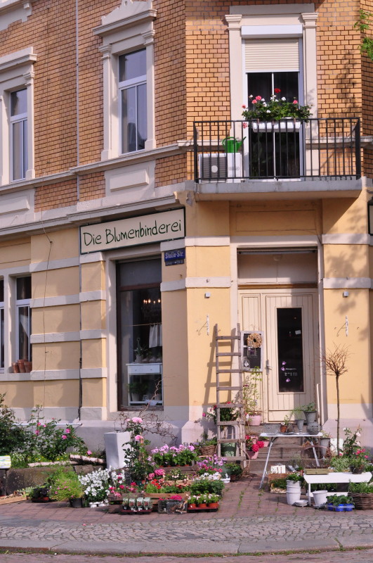 Hochzeit: Tischschmuck von der Blumenbinderei