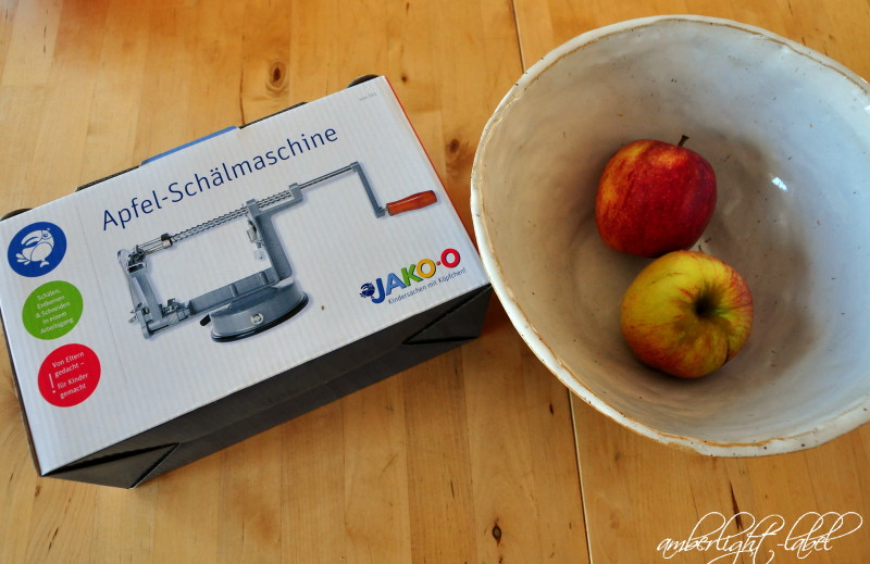 Apfel Schälmaschine für Kinder