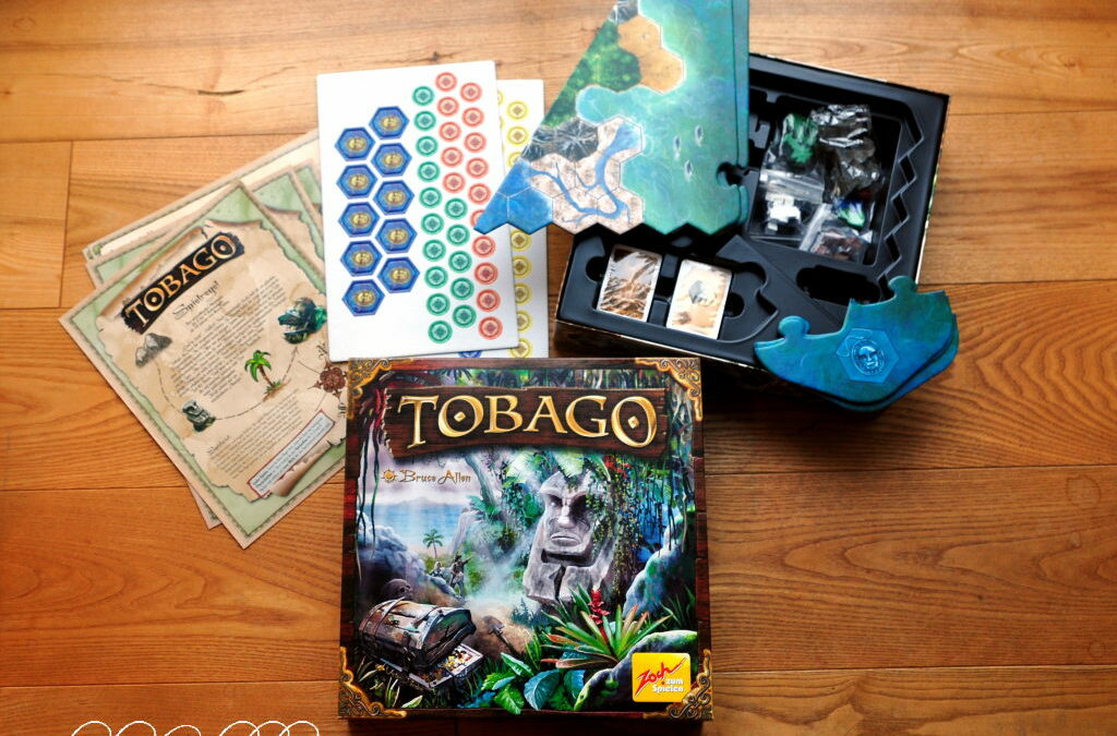 Spiel(zeug)rezension: Tobago von Zoch