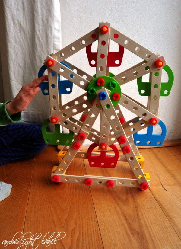 Spiel(zeug)rezension: Constructor Riesenrad, 240 Bauteile