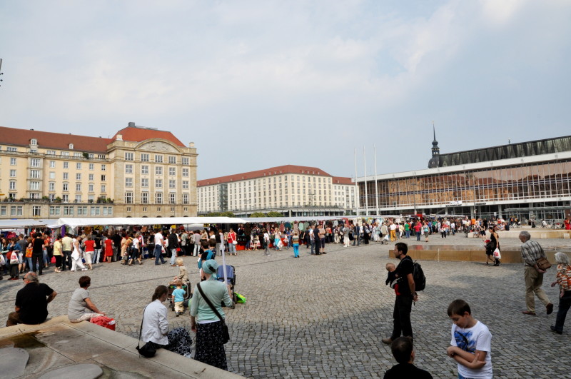 Holländischer Stoffmarkt Dresden August 2013