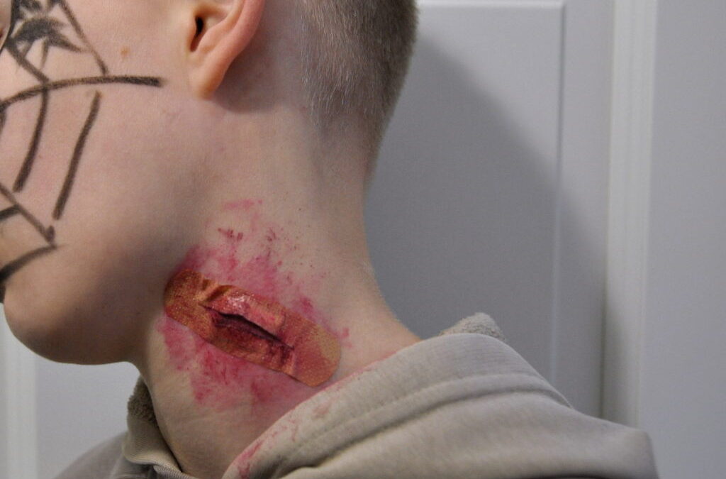 Halloween Makeup Kunstblut Kinderschminken