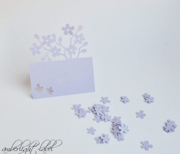 15. Geburtstag Blumen – Geburtstag Partydeko Tischkarten