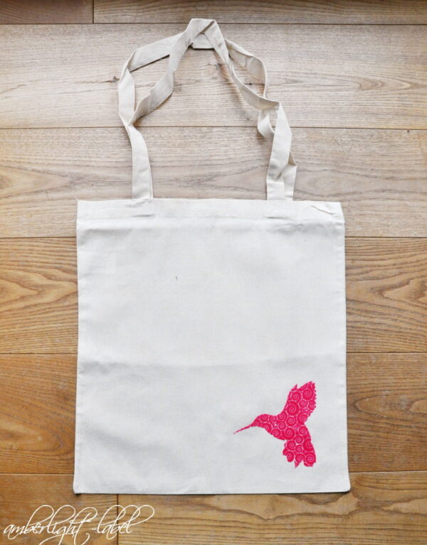 Einkaufsbeutel Stofftasche Kolibri Geschenk Nachbarin