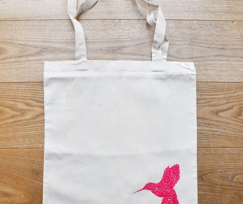Einkaufsbeutel Stofftasche Kolibri Geschenk Nachbarin