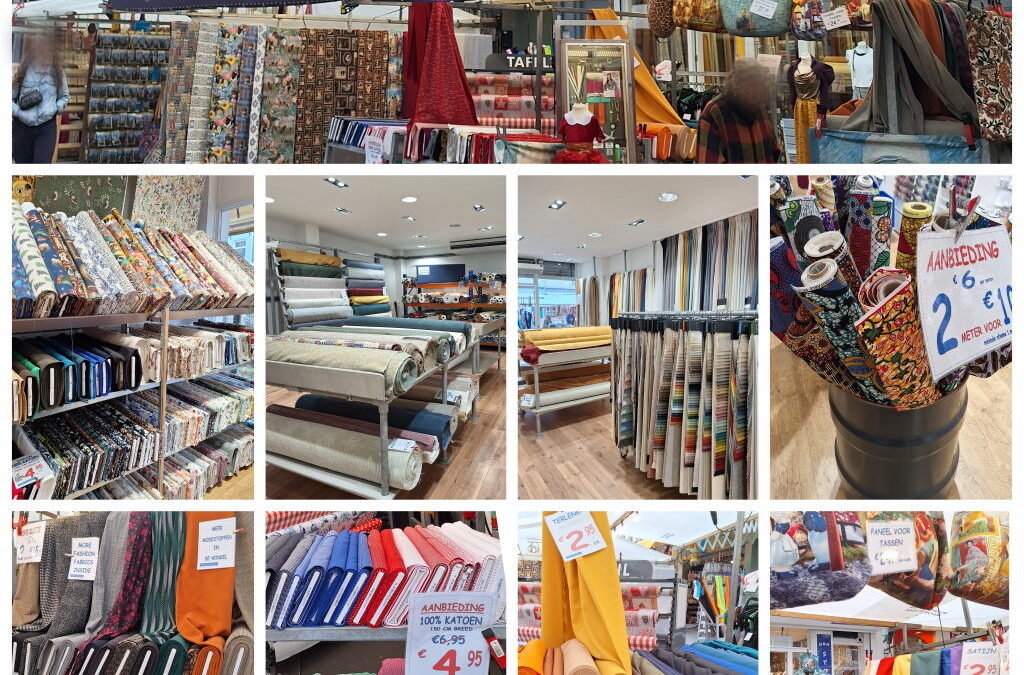 Amsterdam Stoff kaufen Albert Cuyp Markt Teil 1 N&N Stoffen Stoffenwinkel