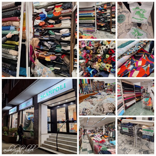 Mailand Stoff kaufen Teil 2 Tessuti e scampoli