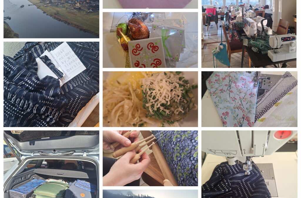Nähwochenende #dresdennähtblogger 2026 Rathen Nr. XI Frühling