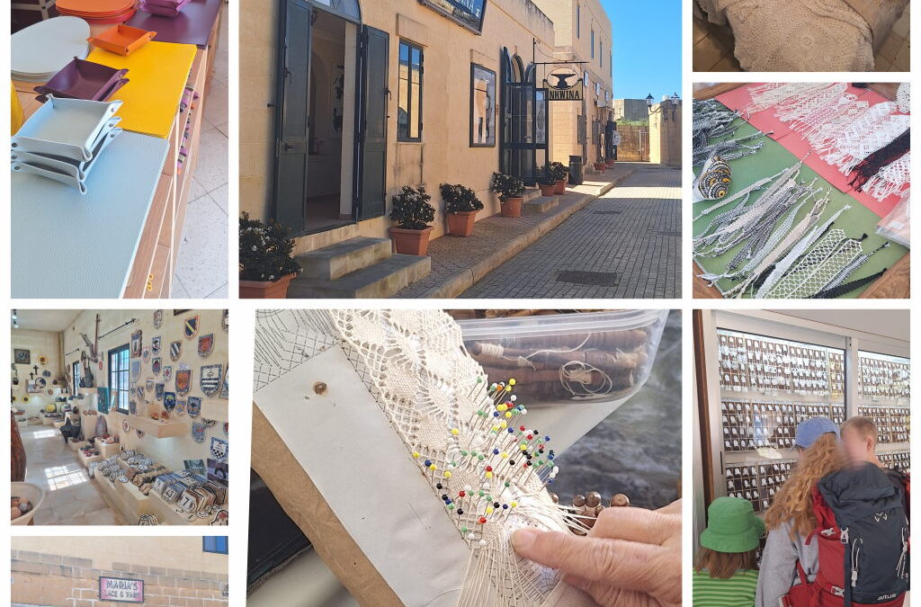 Malta Gozo Kunsthandwerkerdorf Ta’ Dbieġi Garb