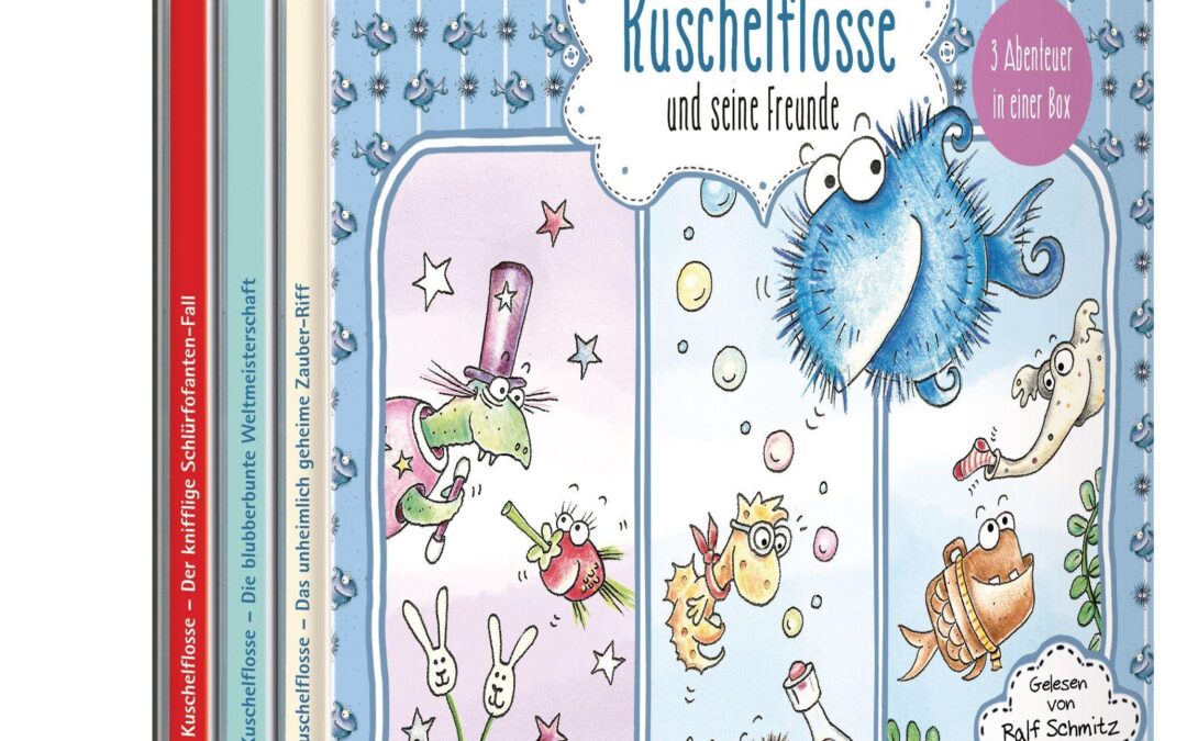 Rezension: Kuschelflosse und seine Freunde: Drei Abenteuer in einer Box