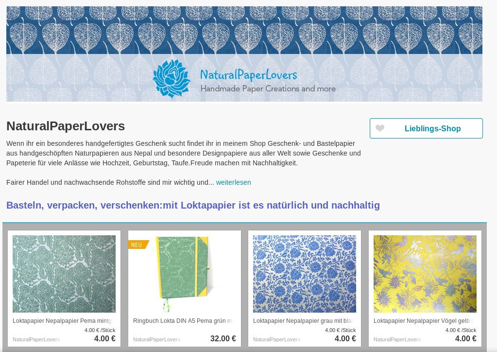 Interview: NaturalPaperLovers Nepalpapier Loktapapier