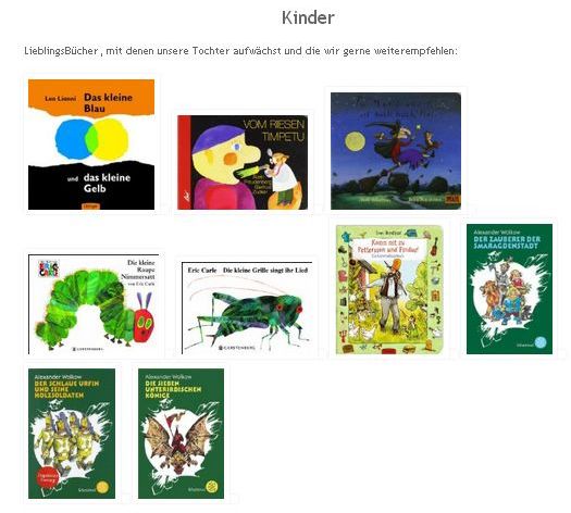 Bücherregal: Kinder