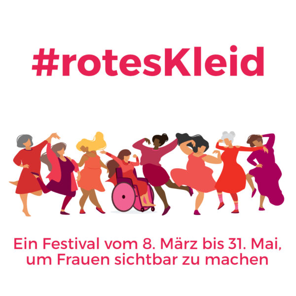 Festival #rotesKleid internationale Community-Aktion von Crafteln, Texte+Textilien & stokx-patterns 2023