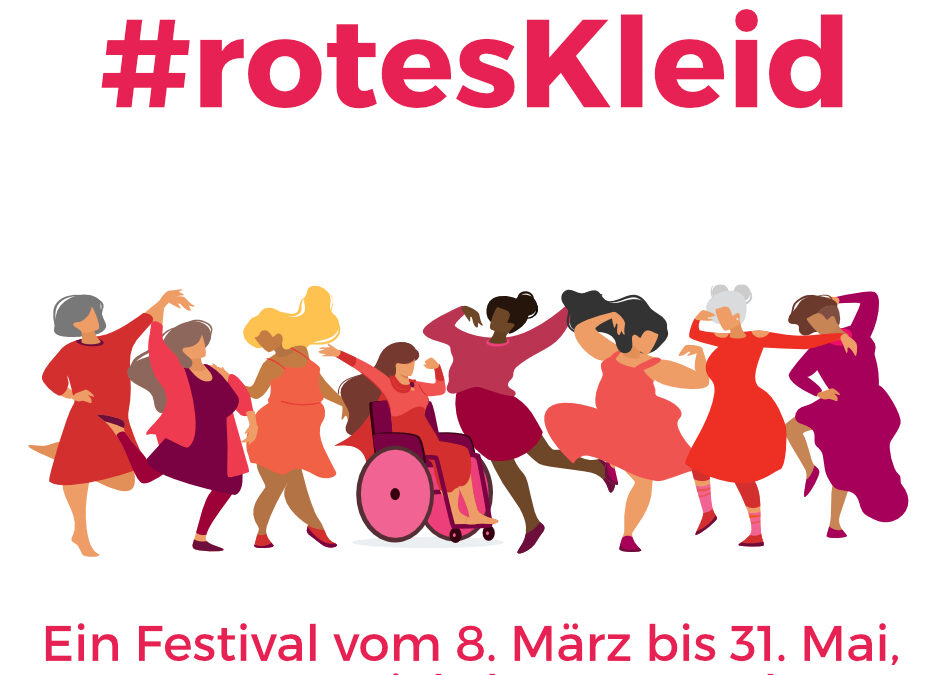 Festival #rotesKleid internationale Community-Aktion von Crafteln, Texte+Textilien & stokx-patterns 2023