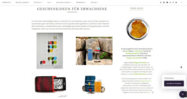 neue Bloggerversion new responsive blogger blogspot Tabellen Seitenaktuslierung Geschenke für Erwachsene