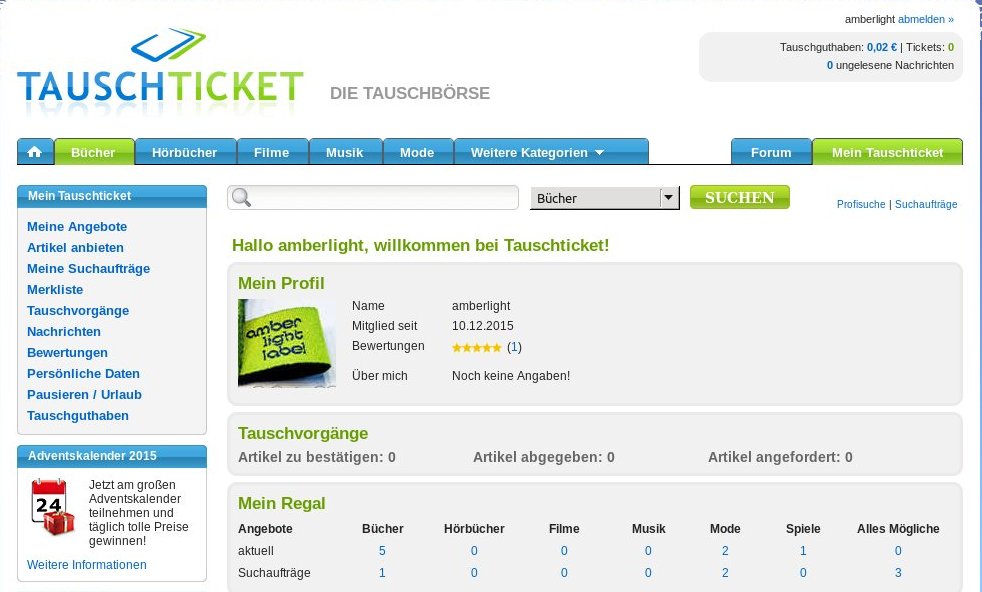 Tauschticket