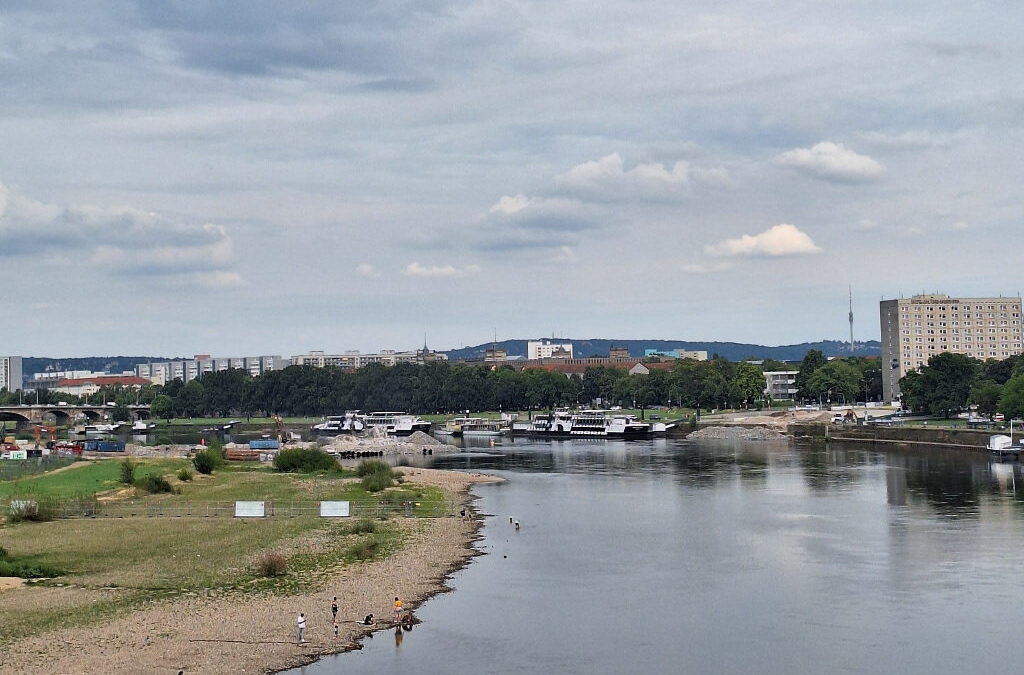 Carolabrücke Dresden 12telBlick Juli 2025