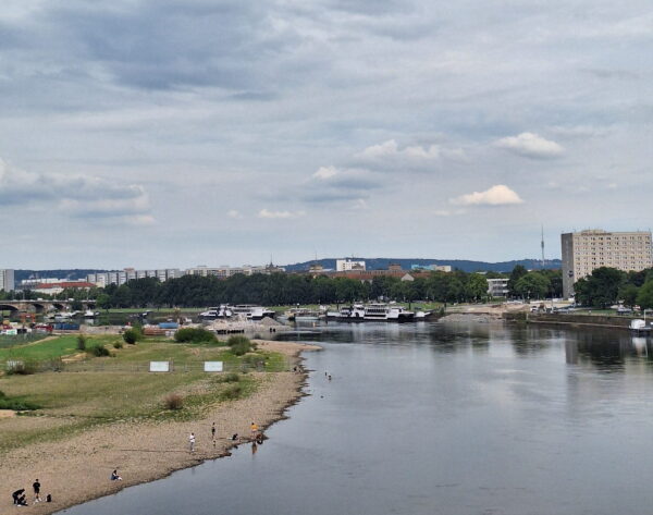 Carolabrücke Dresden 12telBlick Juli 2025
