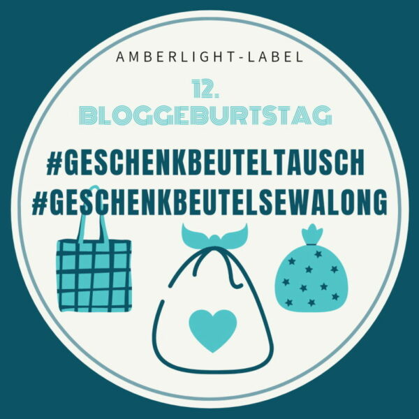 Du tauschst mit! #Geschenkbeuteltausch zum 12. Bloggeburtstag und Gewinner Stoffverlosung