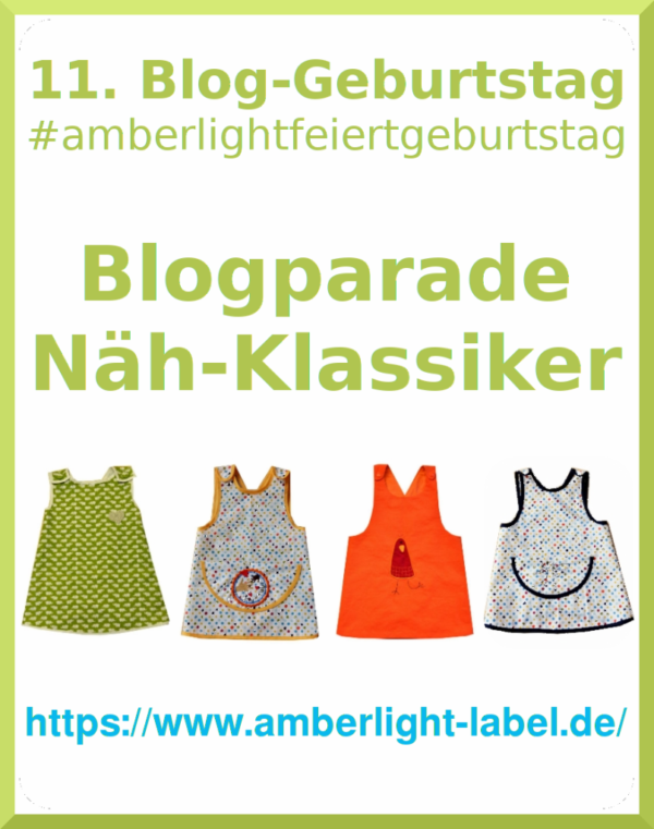 Blogparade Näh-Klassiker #amberlightfeiertgeburtstag