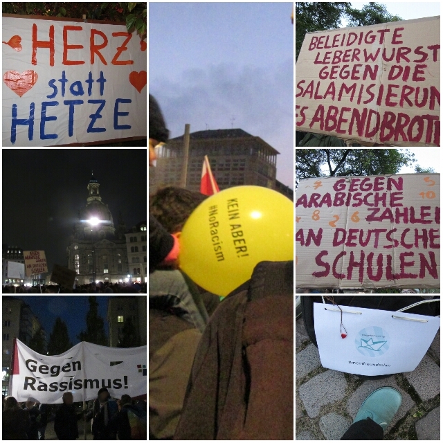 #herzstatthetze #nopegida #bloggerfuerflüchtlinge