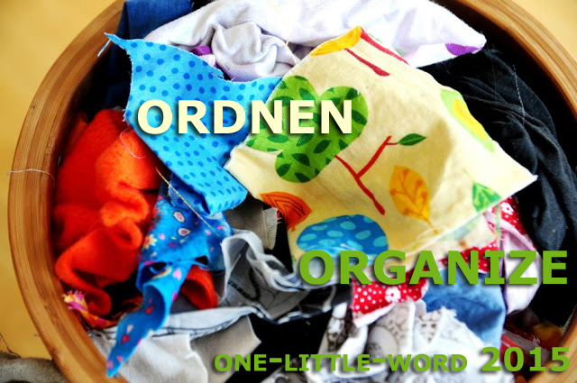 One little Word 2015: ordnen | organize