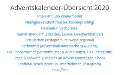 #Blogvent2020 Adventskalender online